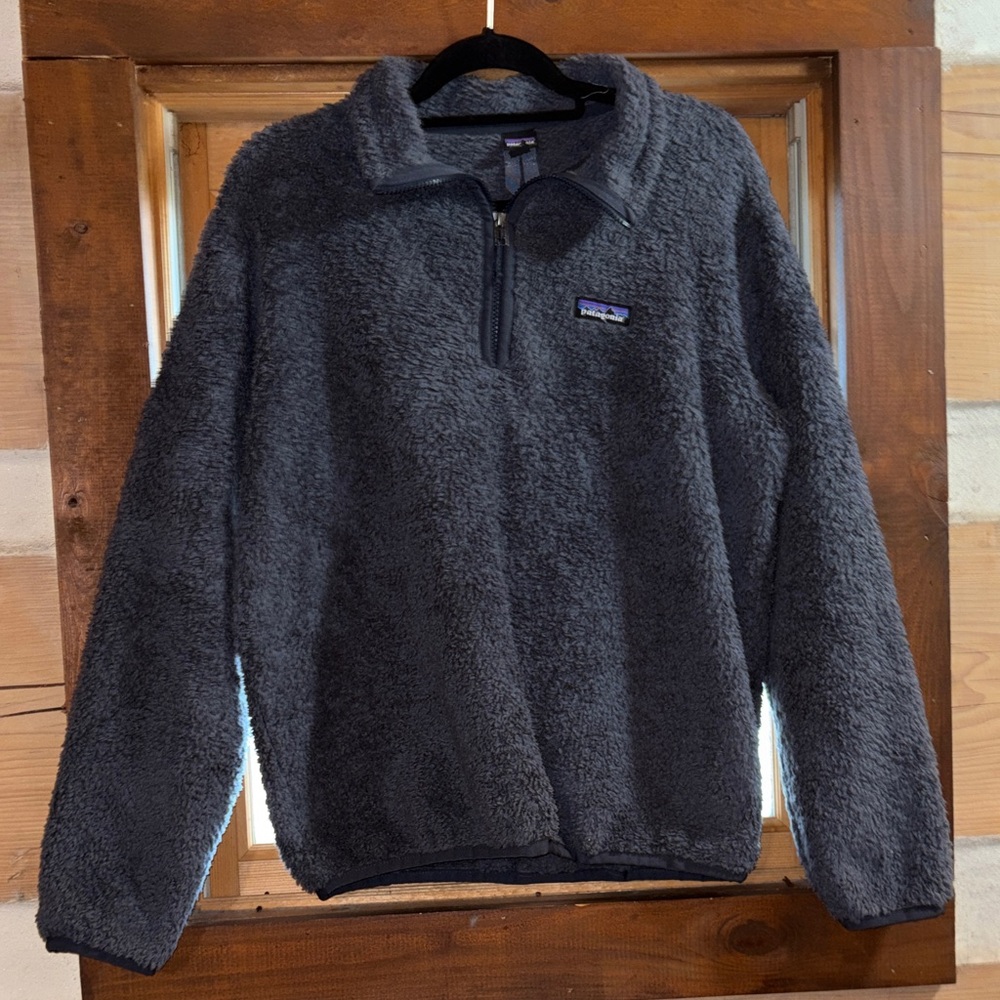 Patagonia Women’s Charcoal Zip-Up Sweater